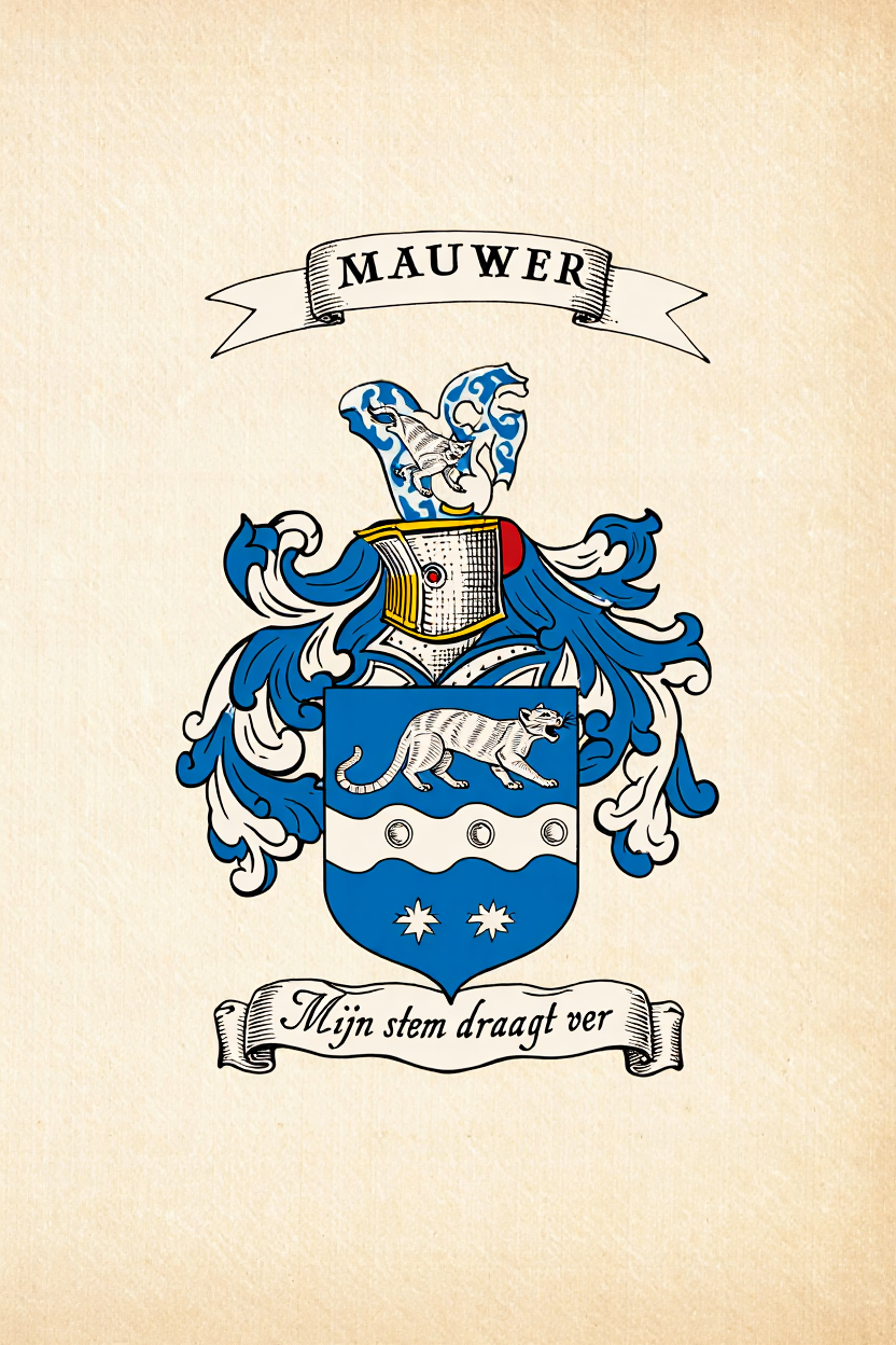 Familiewapen van de achternaam MAUWER