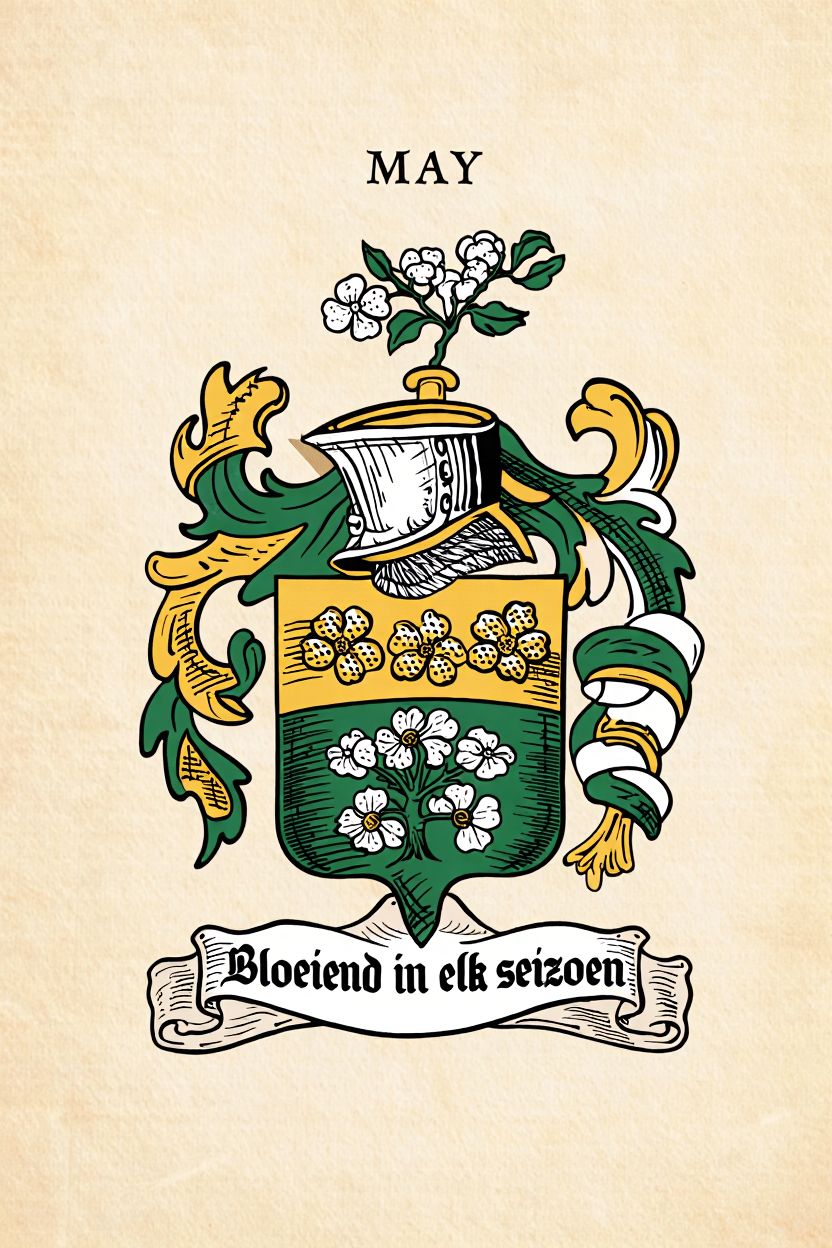 Familiewapen van de achternaam MAY