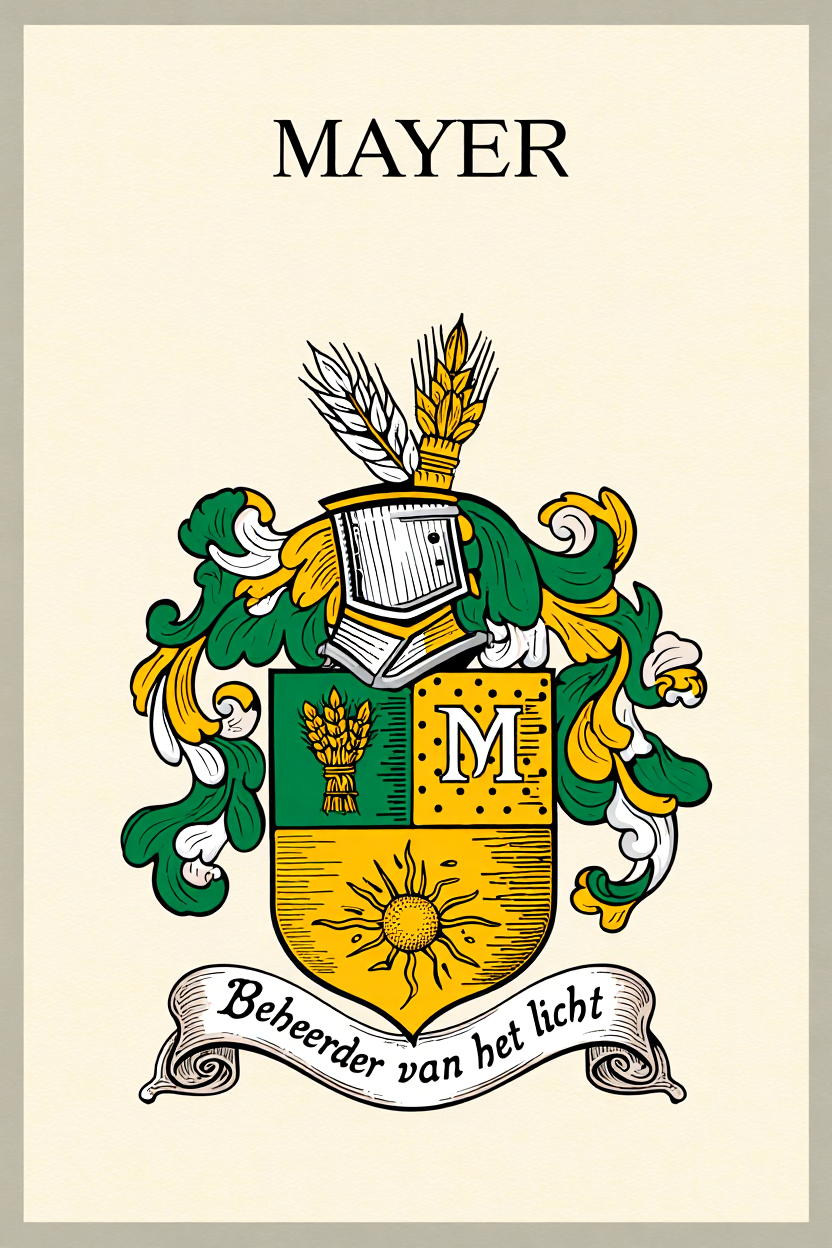 Familiewapen van de achternaam MAYER