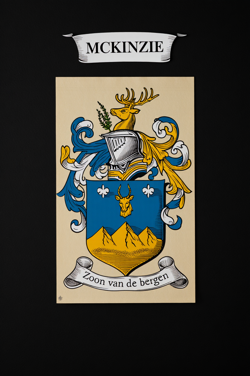 Familiewapen van de achternaam MCKINZIE