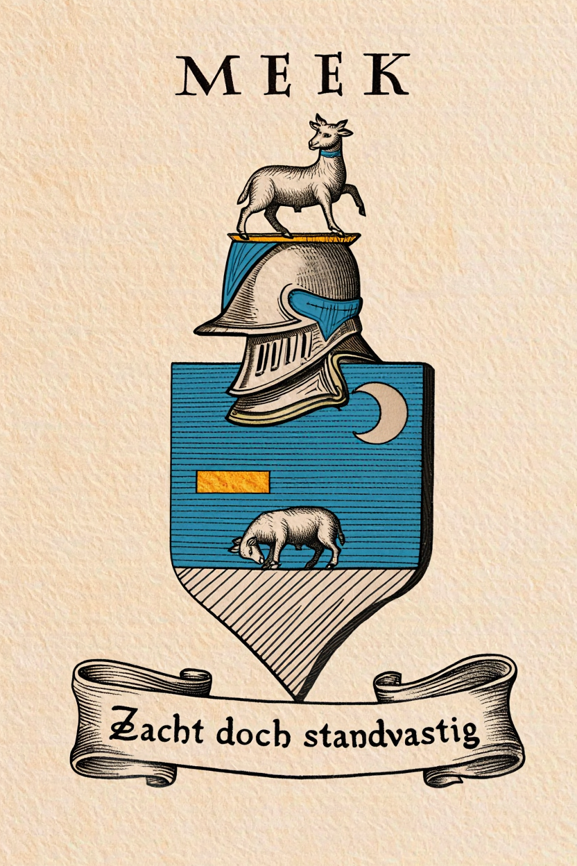 Familiewapen van de achternaam MEEK