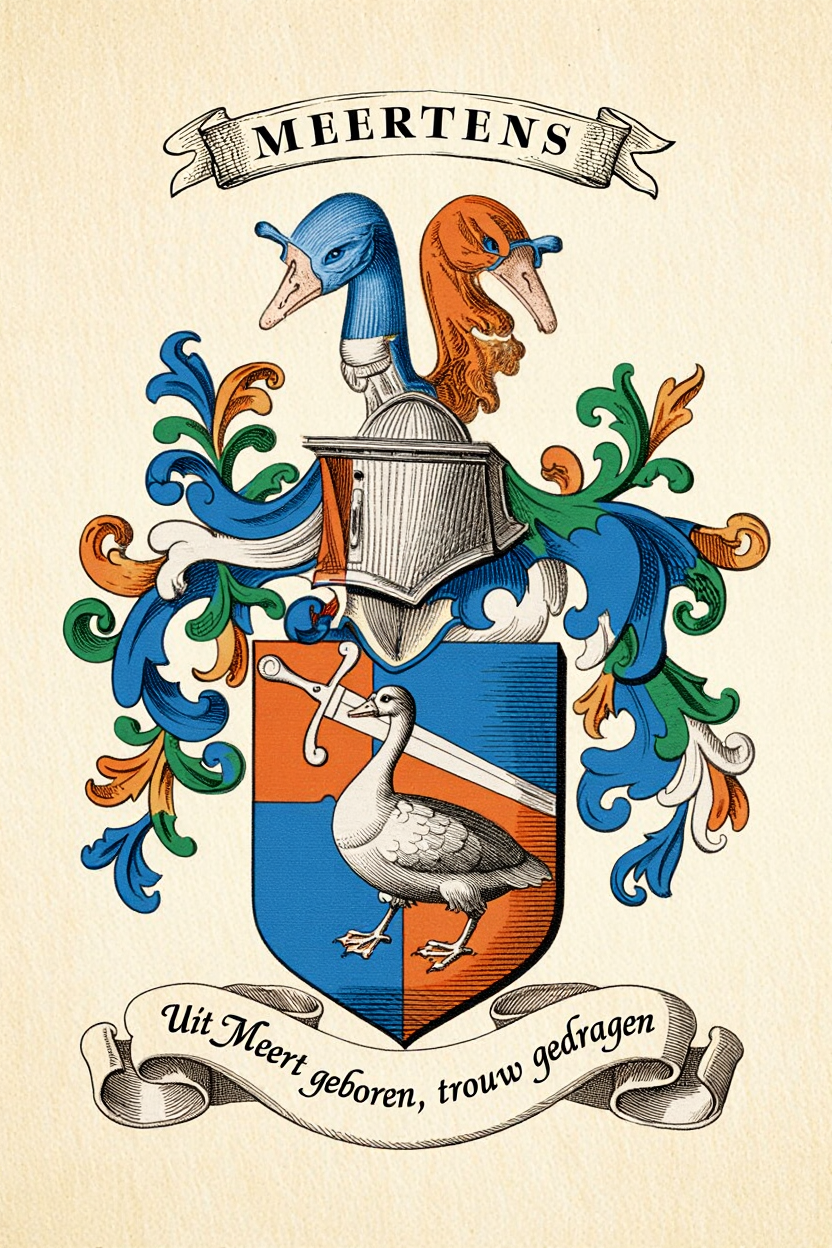 Familiewapen van de achternaam MEERTENS