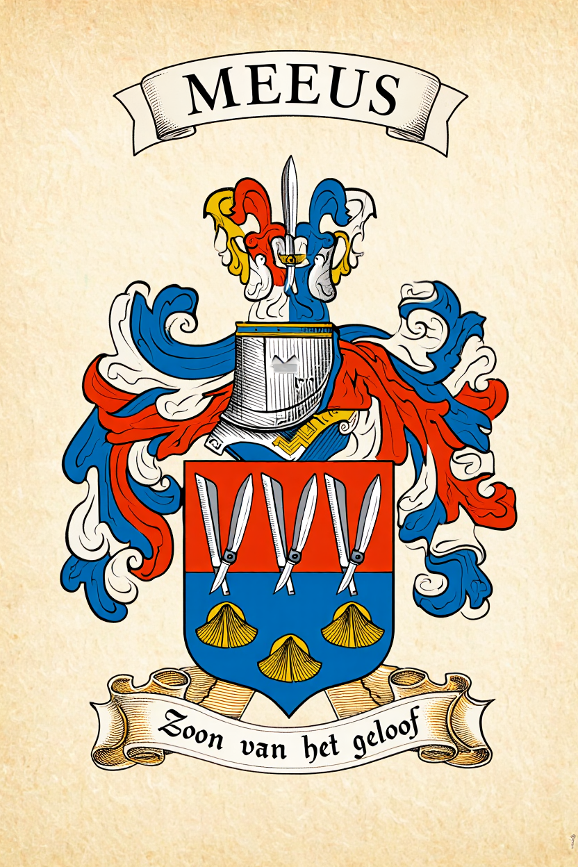 Familiewapen van de achternaam MEEUS