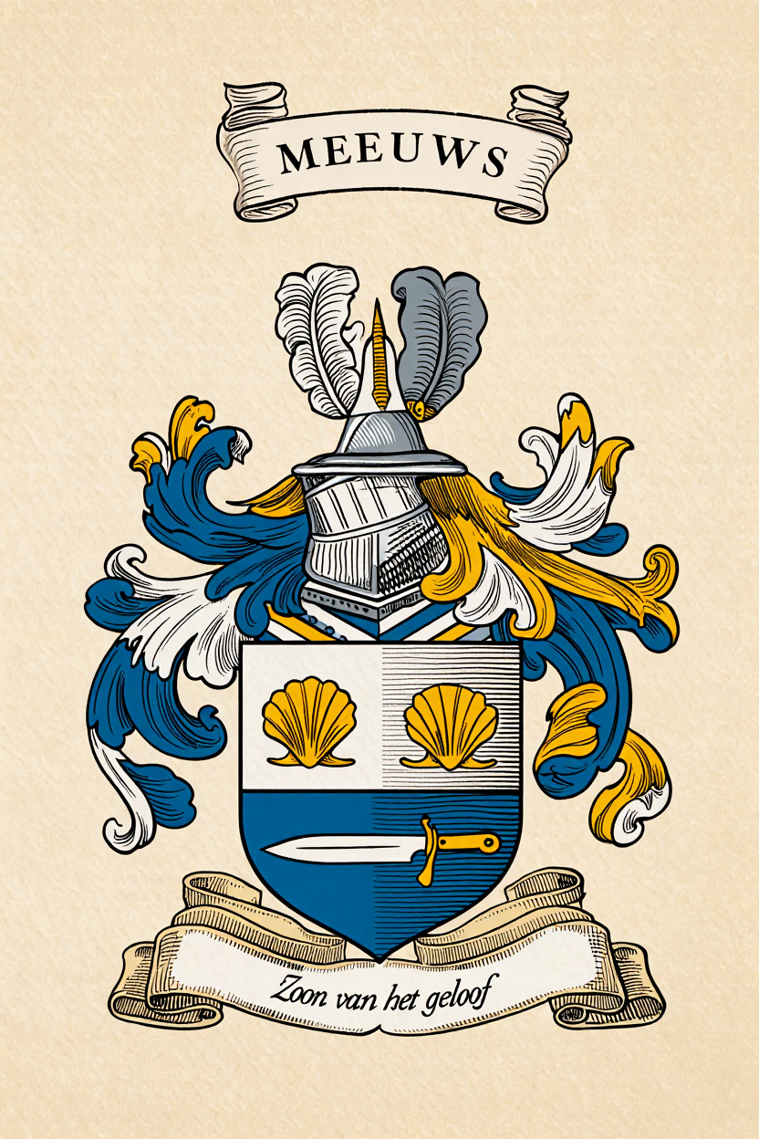 Familiewapen van de achternaam MEEUWS