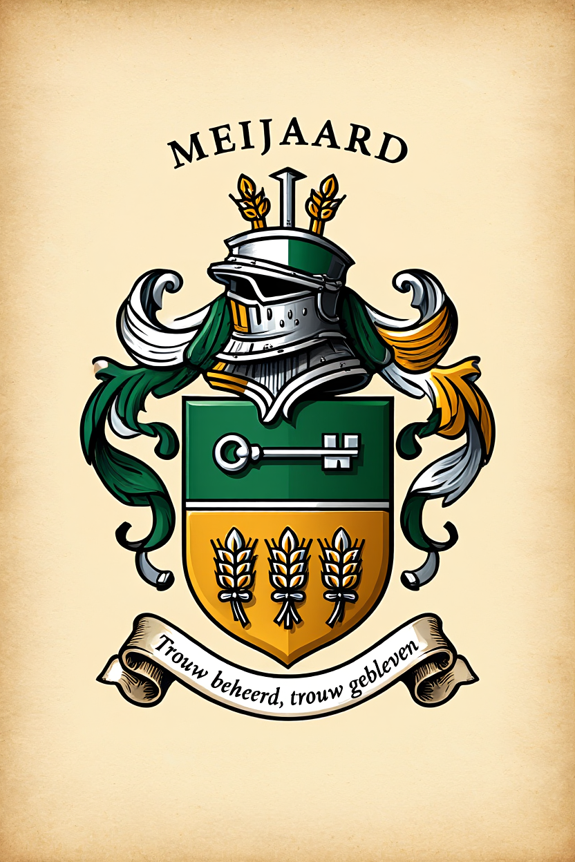 Familiewapen van de achternaam MEIJAARD