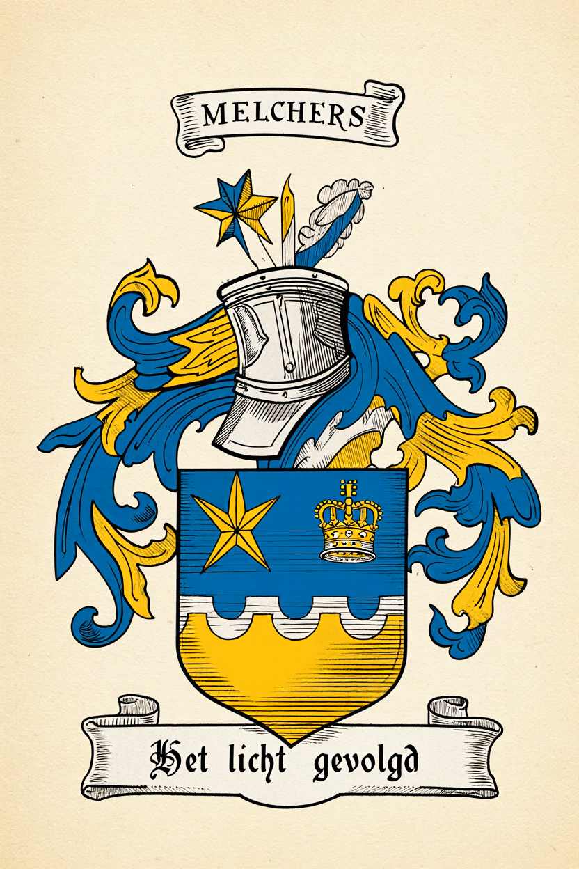 Familiewapen van de achternaam MELCHERS