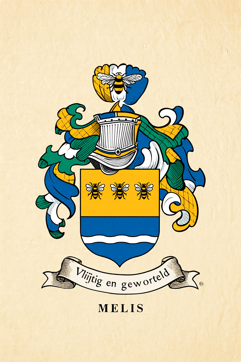 Familiewapen van de achternaam MELIS