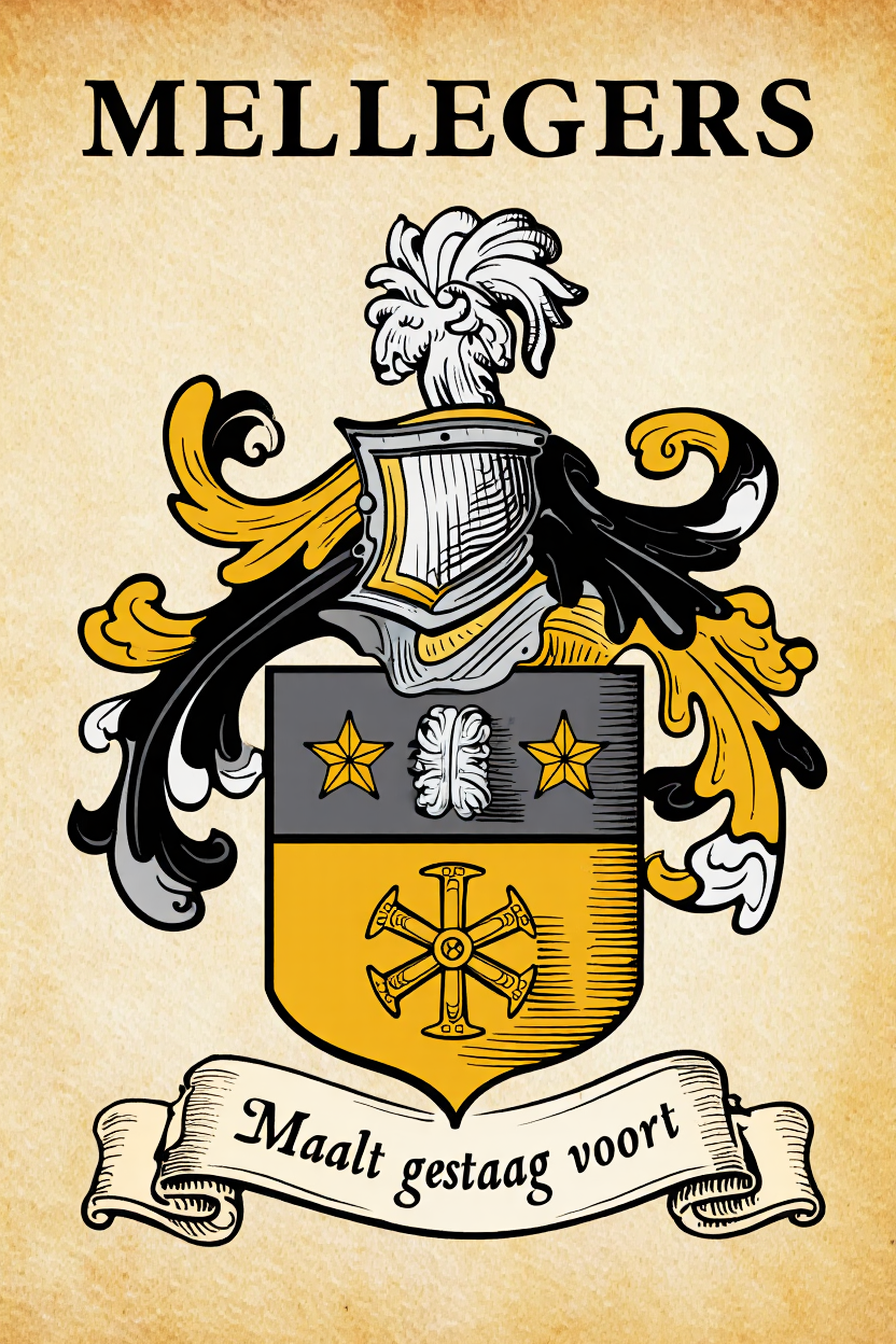 Familiewapen van de achternaam MELLEGERS