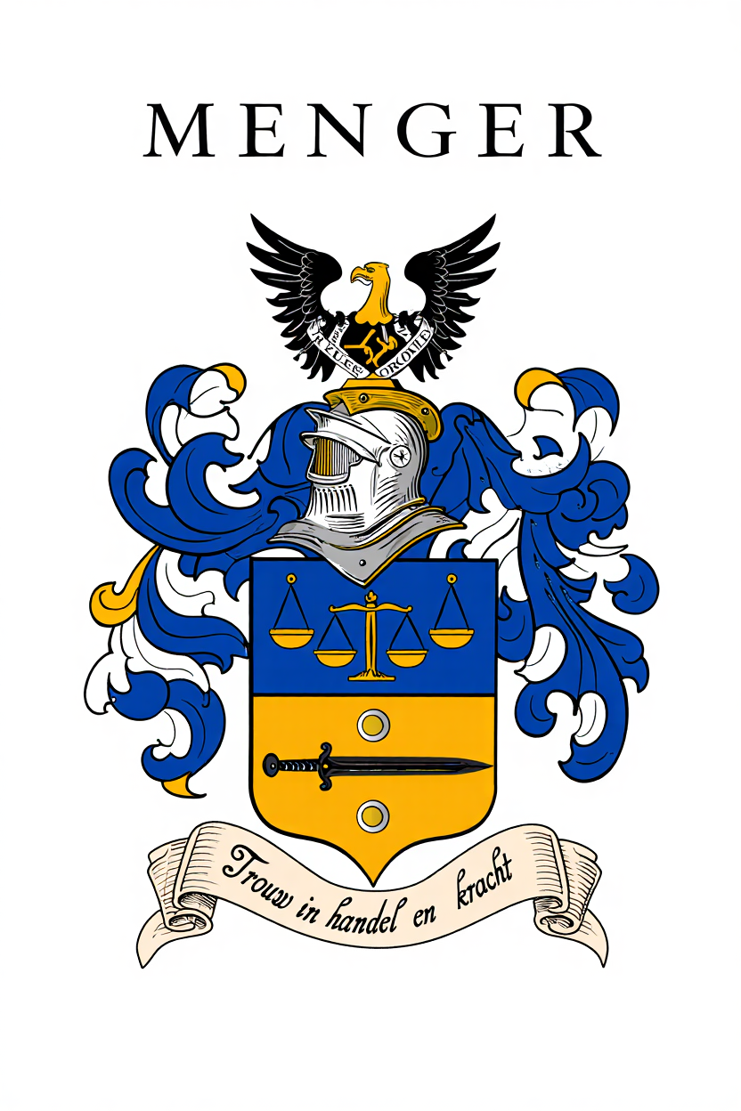 Familiewapen van de achternaam MENGER