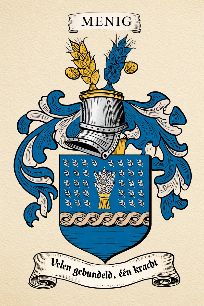 Familiewapen van de achternaam MENIG