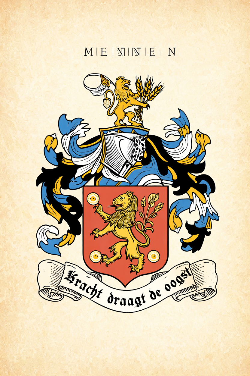 Familiewapen van de achternaam MENNEN
