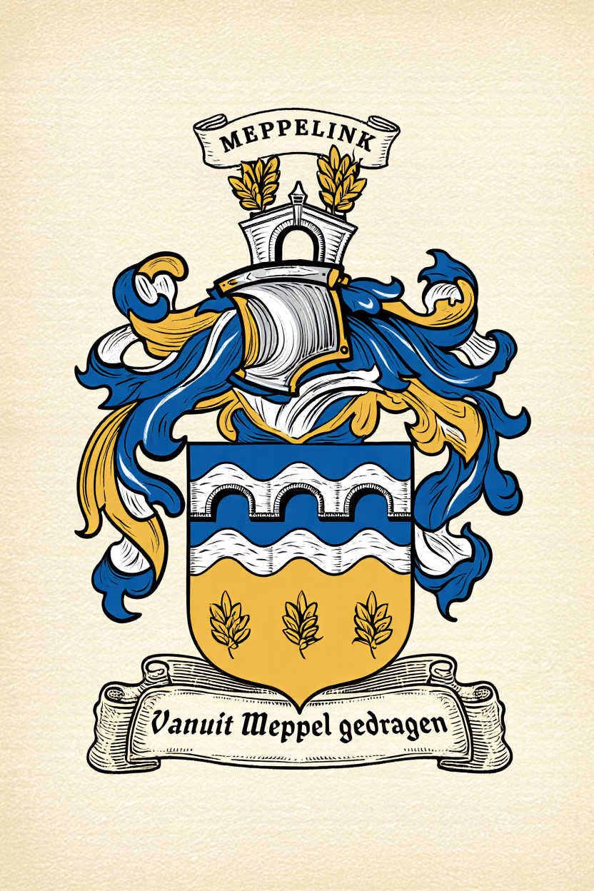 Familiewapen van de achternaam MEPPELINK