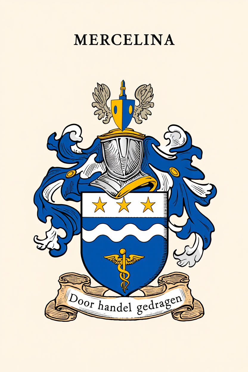 Familiewapen van de achternaam MERCELINA