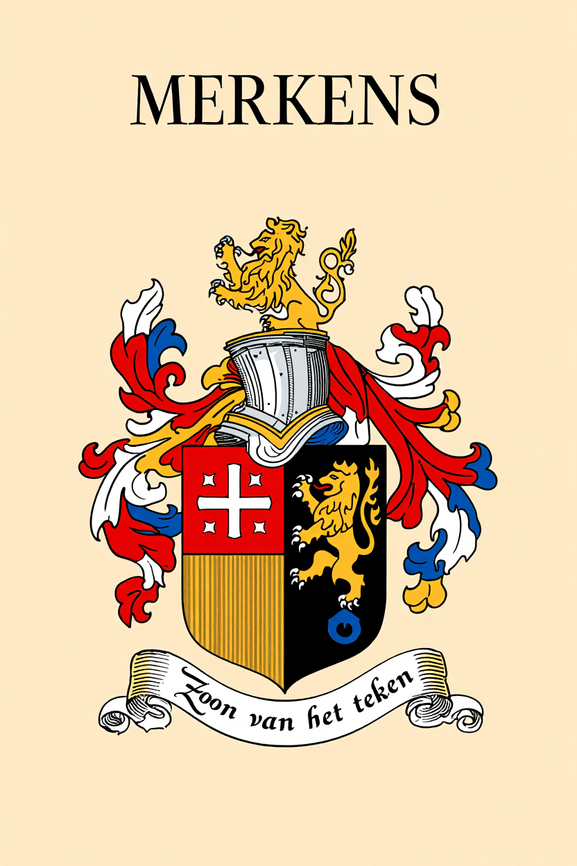 Familiewapen van de achternaam MERKENS