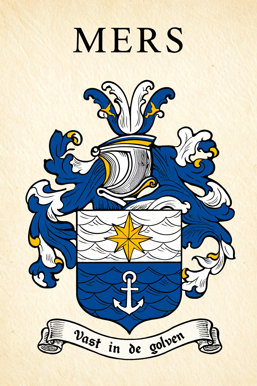 Familiewapen van de achternaam MERS