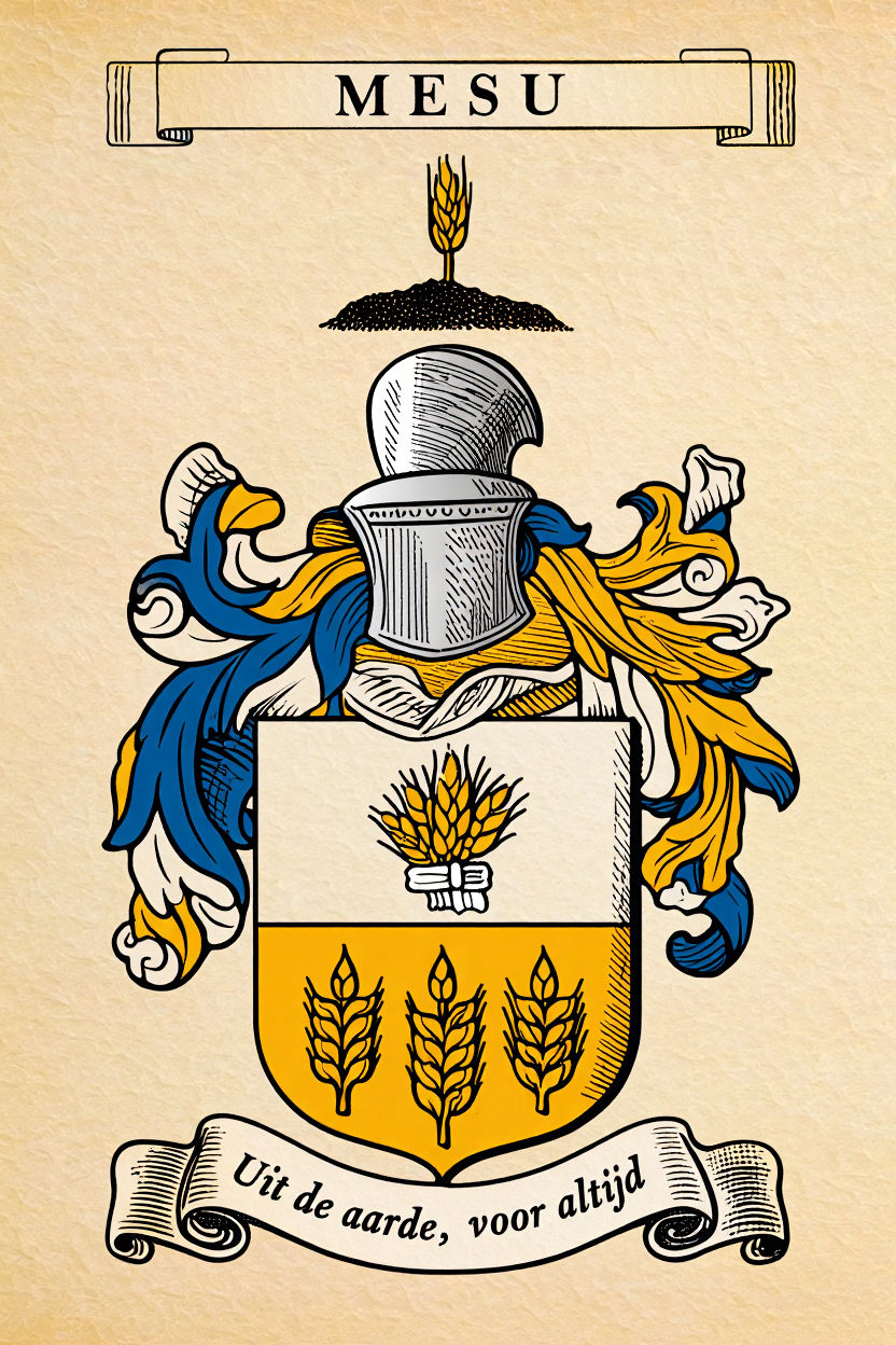 Familiewapen van de achternaam MESU
