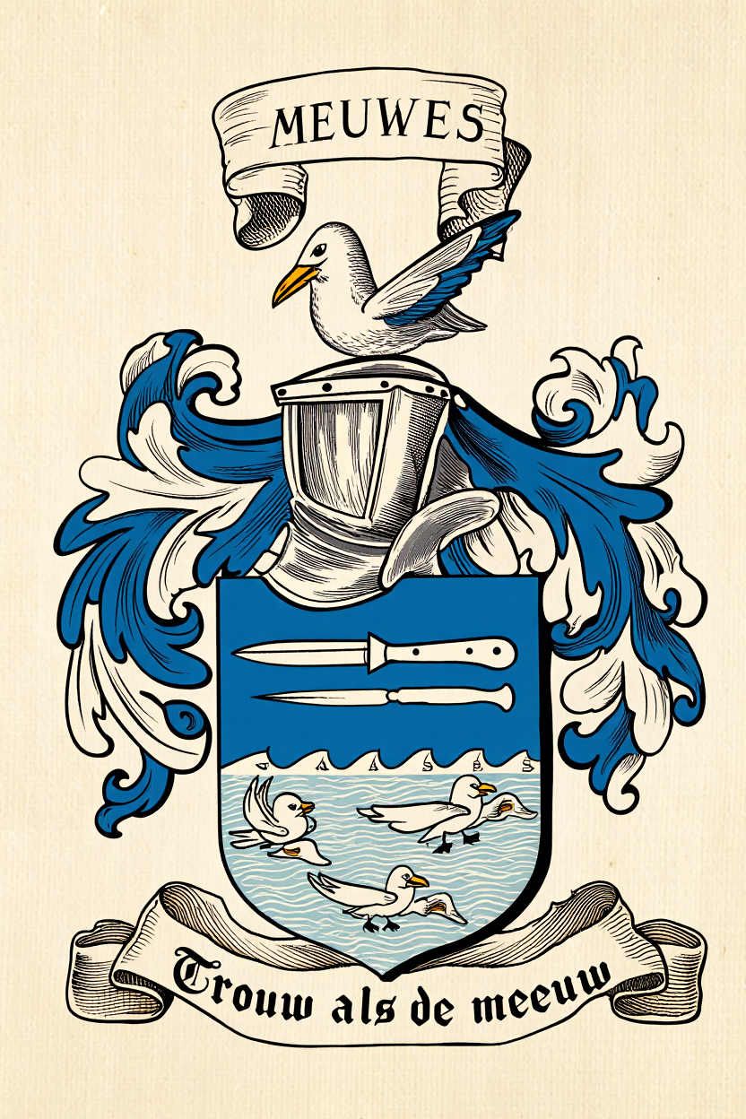 Familiewapen van de achternaam MEUWES