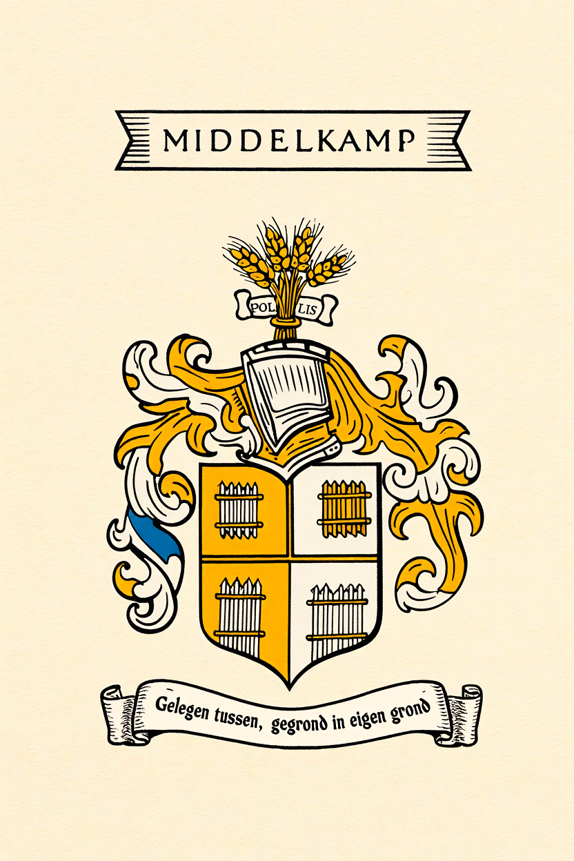 Familiewapen van de achternaam MIDDELKAMP