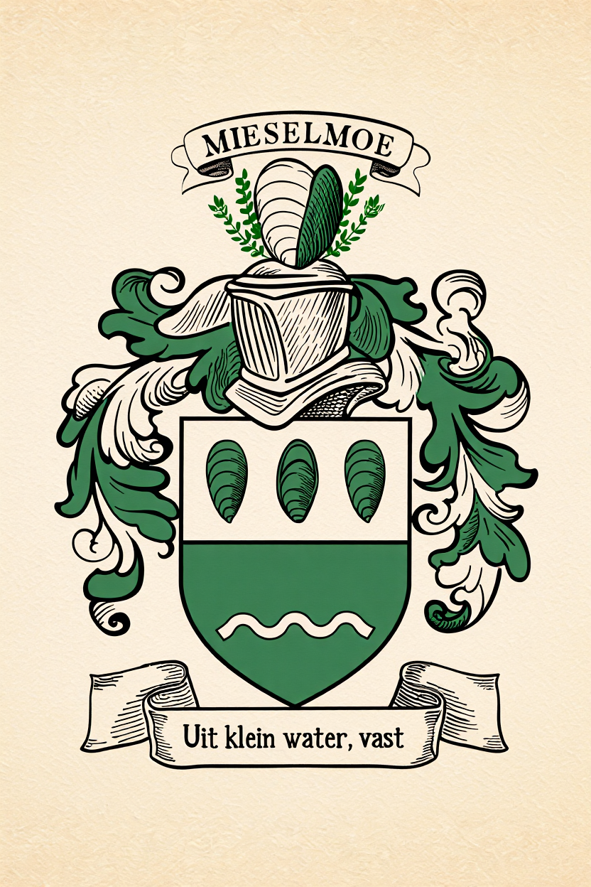 Familiewapen van de achternaam MIESELMOE