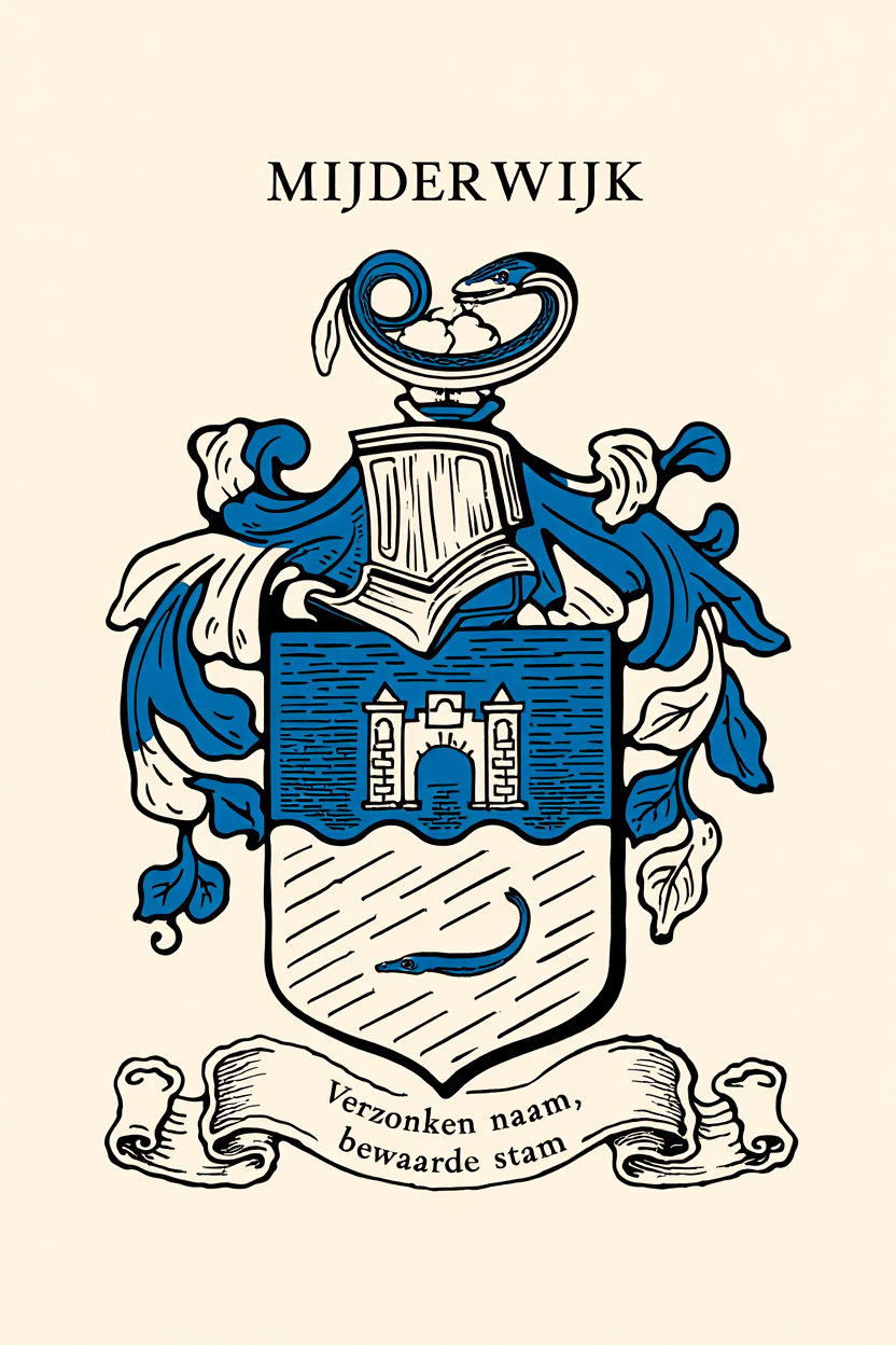 Familiewapen van de achternaam MIJDERWIJK