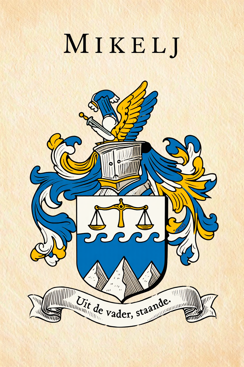Familiewapen van de achternaam MIKELJ