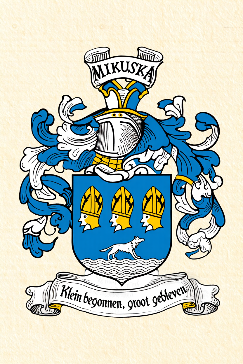 Familiewapen van de achternaam MIKUSKA