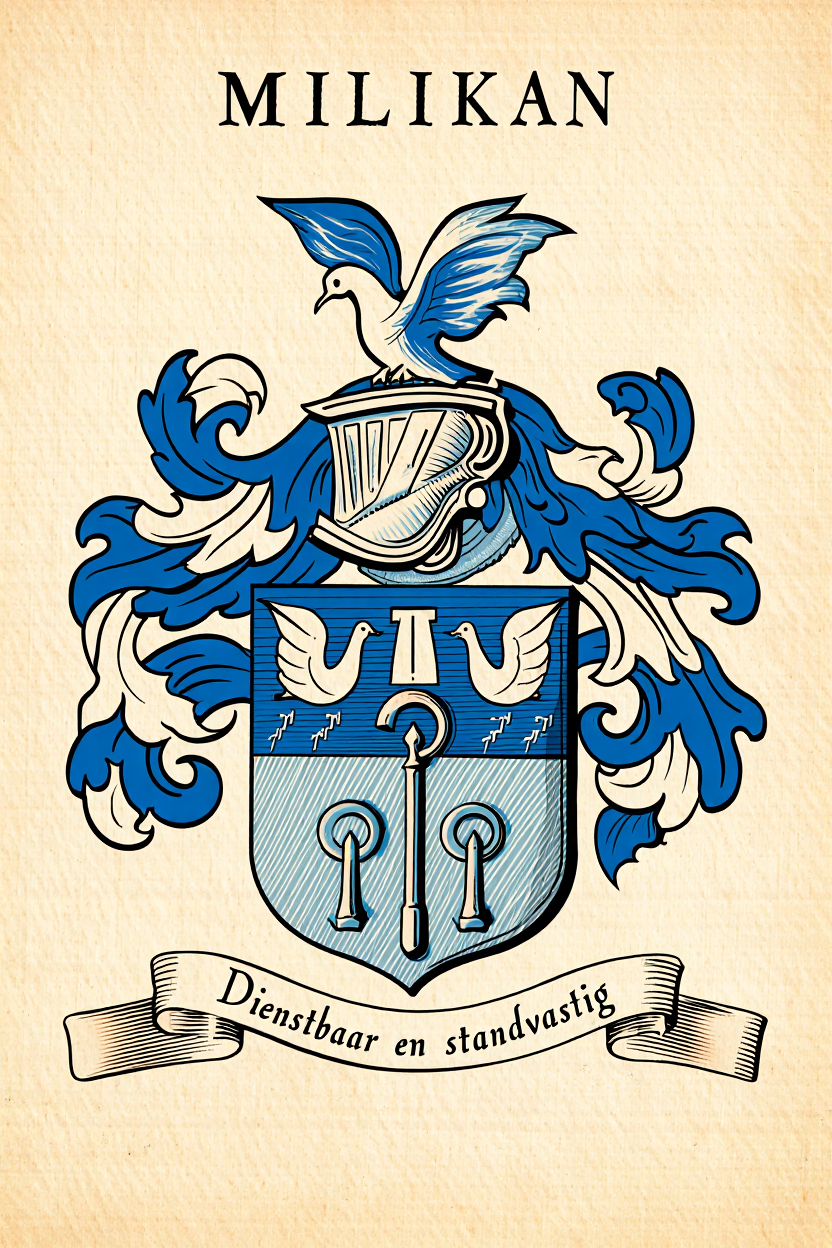 Familiewapen van de achternaam MILIKAN