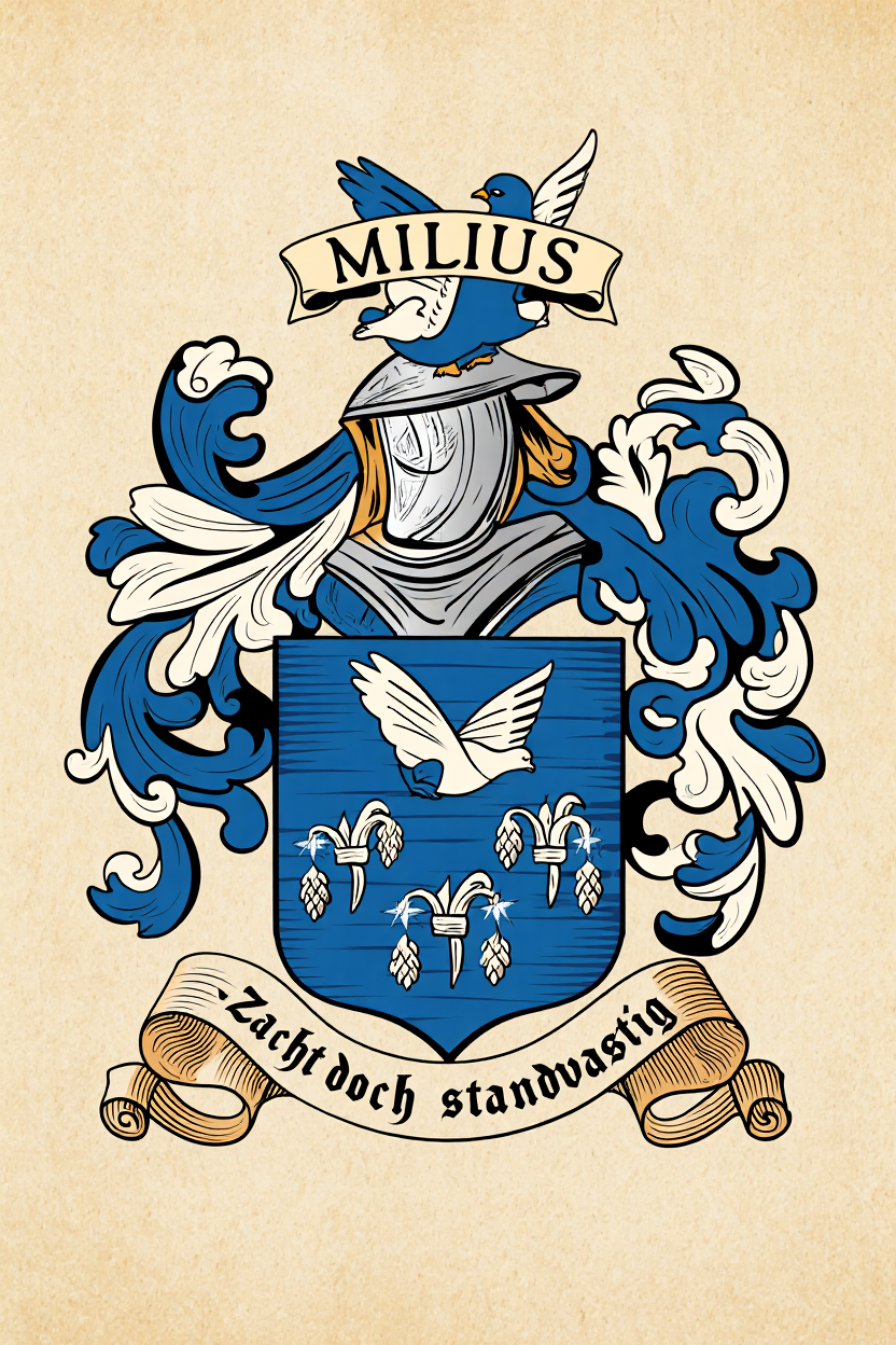 Familiewapen van de achternaam MILIUS