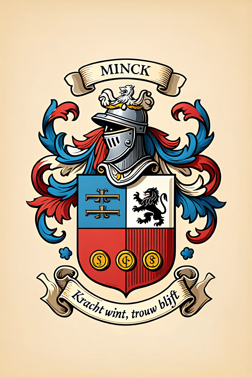 Familiewapen van de achternaam MINCK