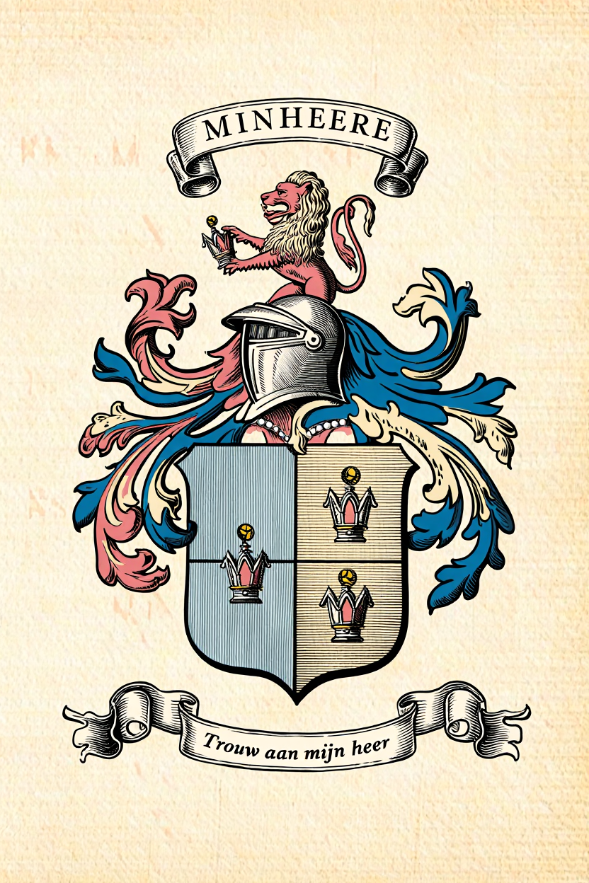 Familiewapen van de achternaam MINHEERE