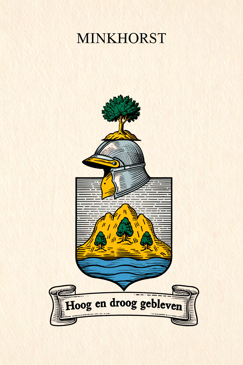 Familiewapen van de achternaam MINKHORST