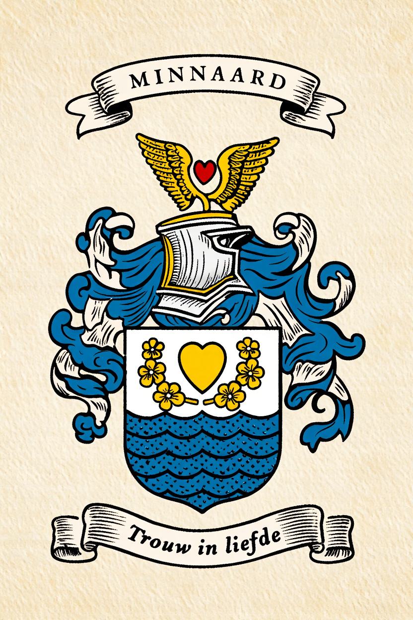 Familiewapen van de achternaam MINNAARD