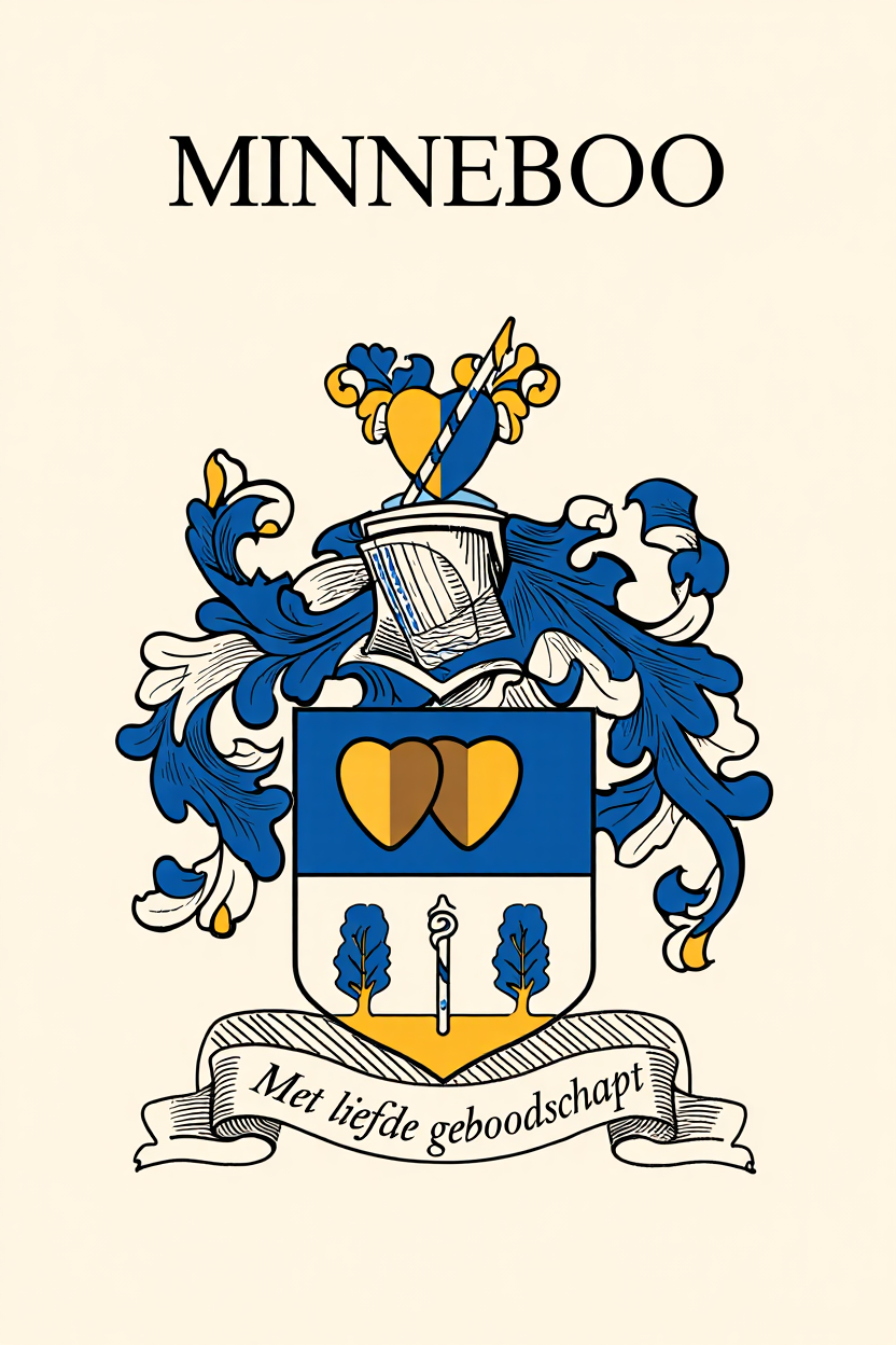 Familiewapen van de achternaam MINNEBOO