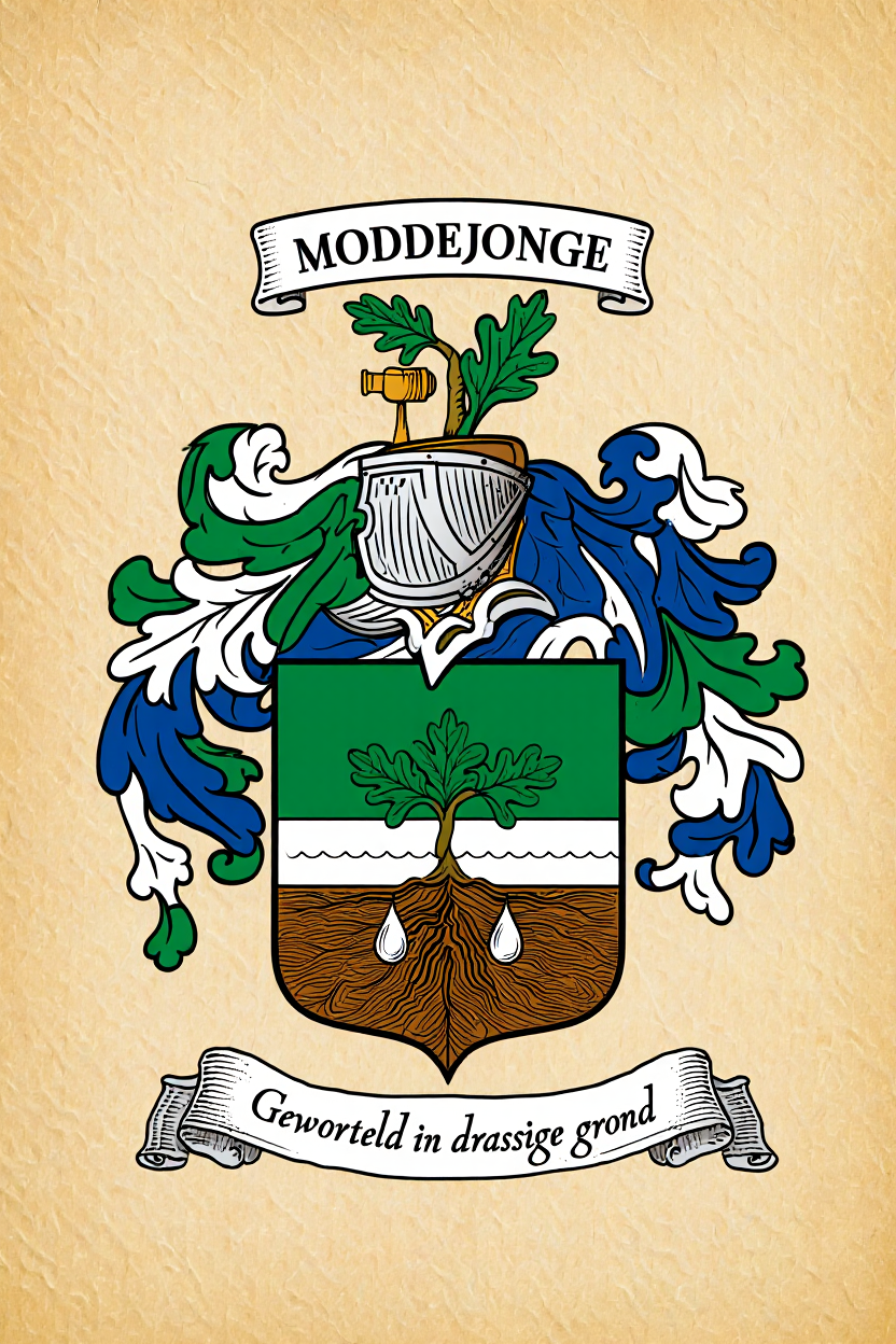 Familiewapen van de achternaam MODDEJONGE
