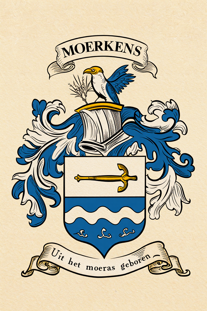 Familiewapen van de achternaam MOERKENS