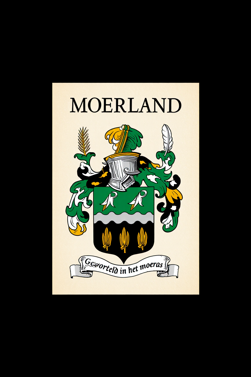 Familiewapen van de achternaam MOERLAND