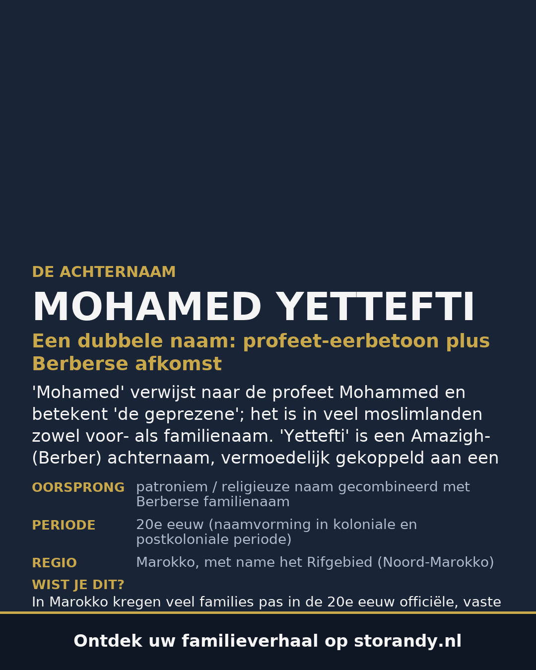 Familiewapen van de achternaam MOHAMED YETTEFTI