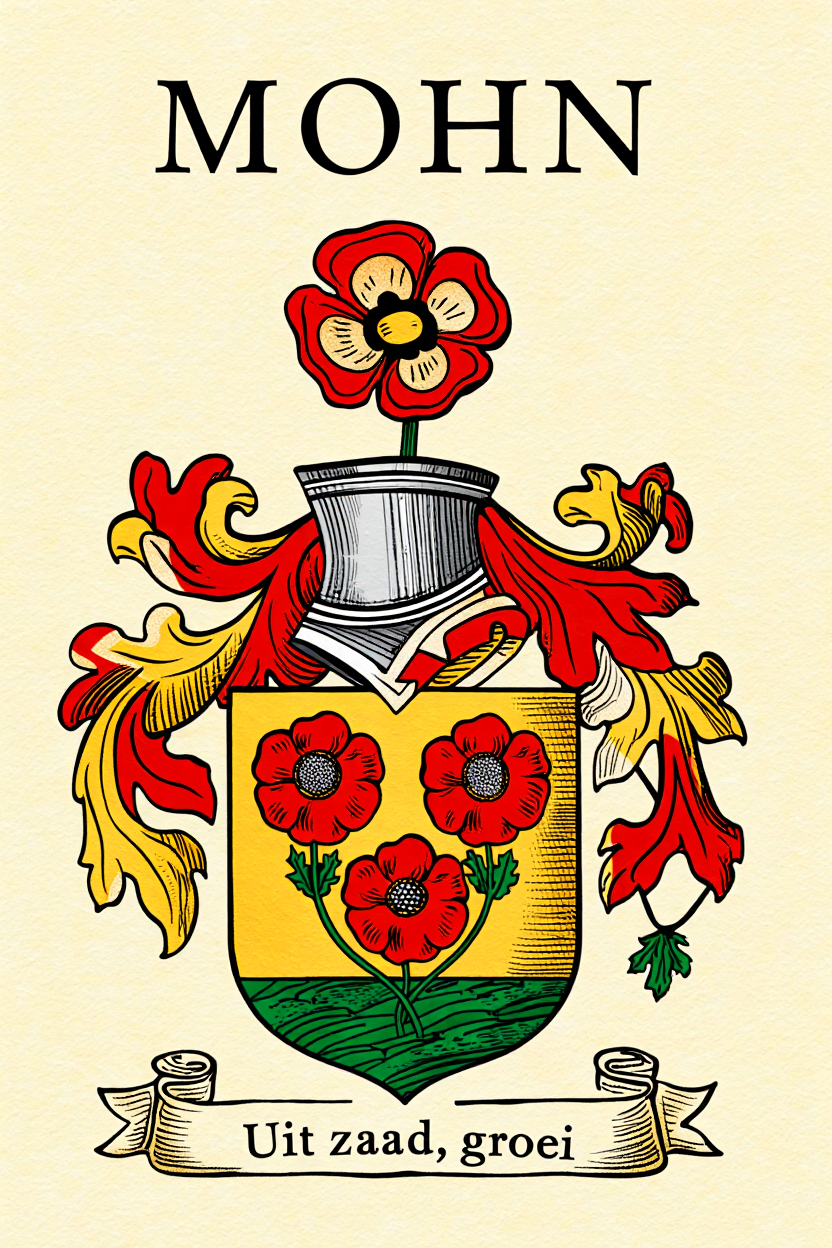 Familiewapen van de achternaam MOHN