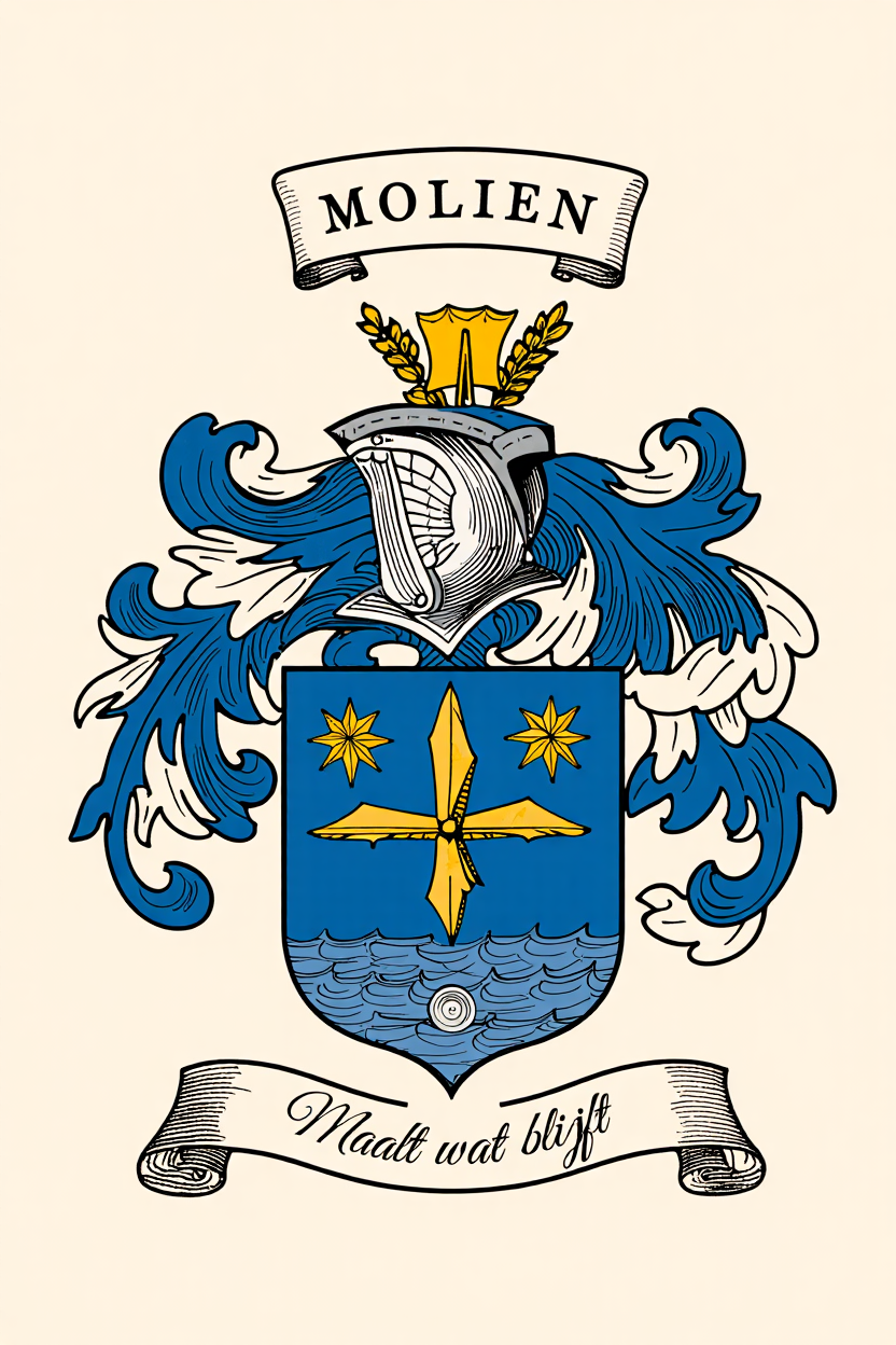 Familiewapen van de achternaam MOLIEN