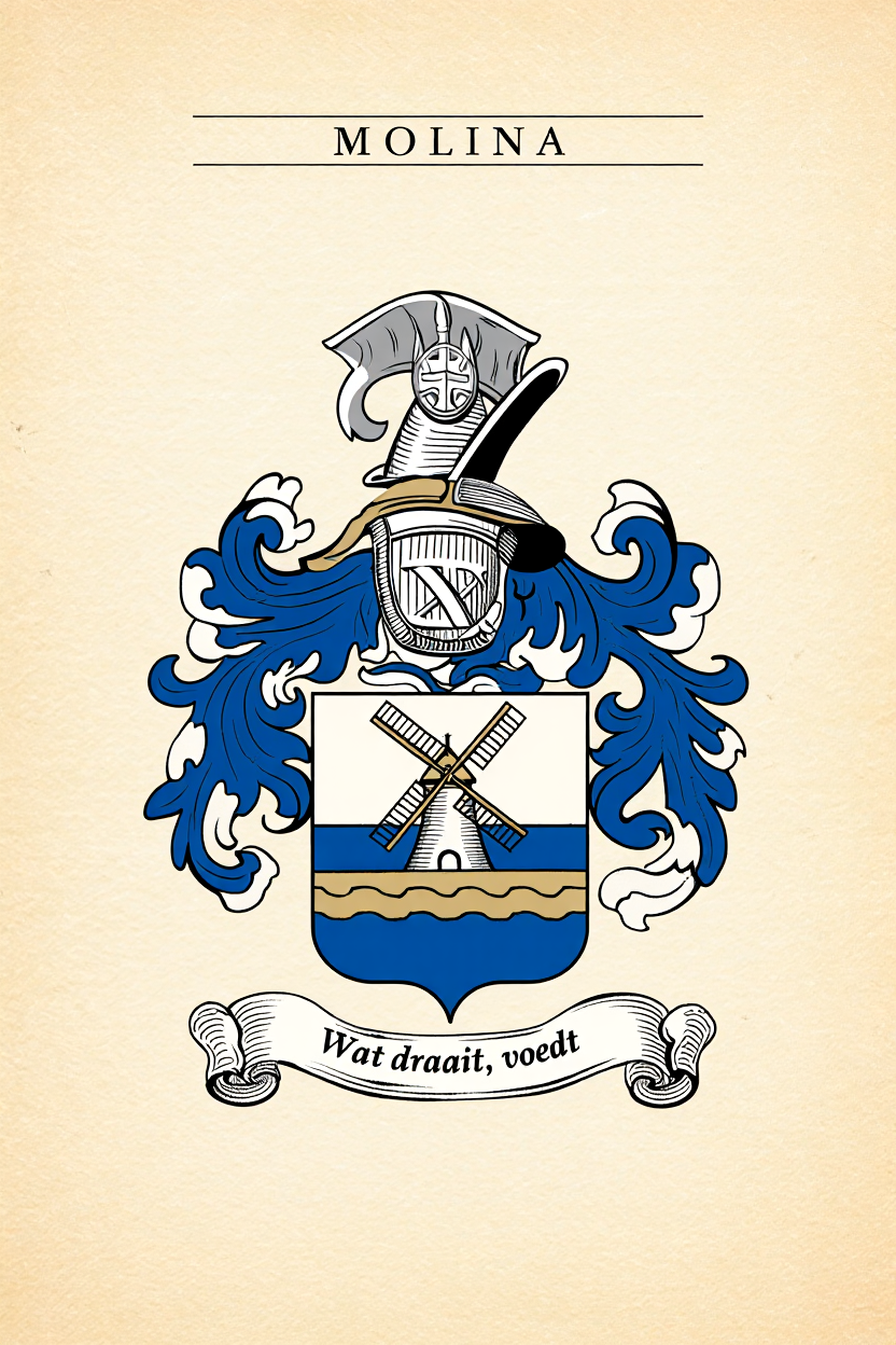 Familiewapen van de achternaam MOLINA