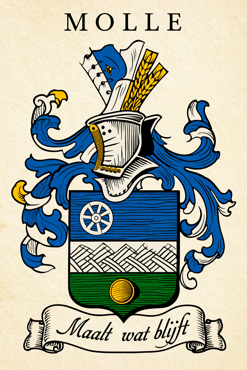 Familiewapen van de achternaam MOLLE