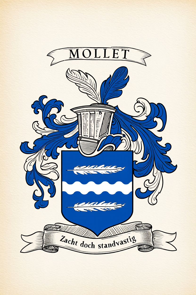 Familiewapen van de achternaam MOLLET