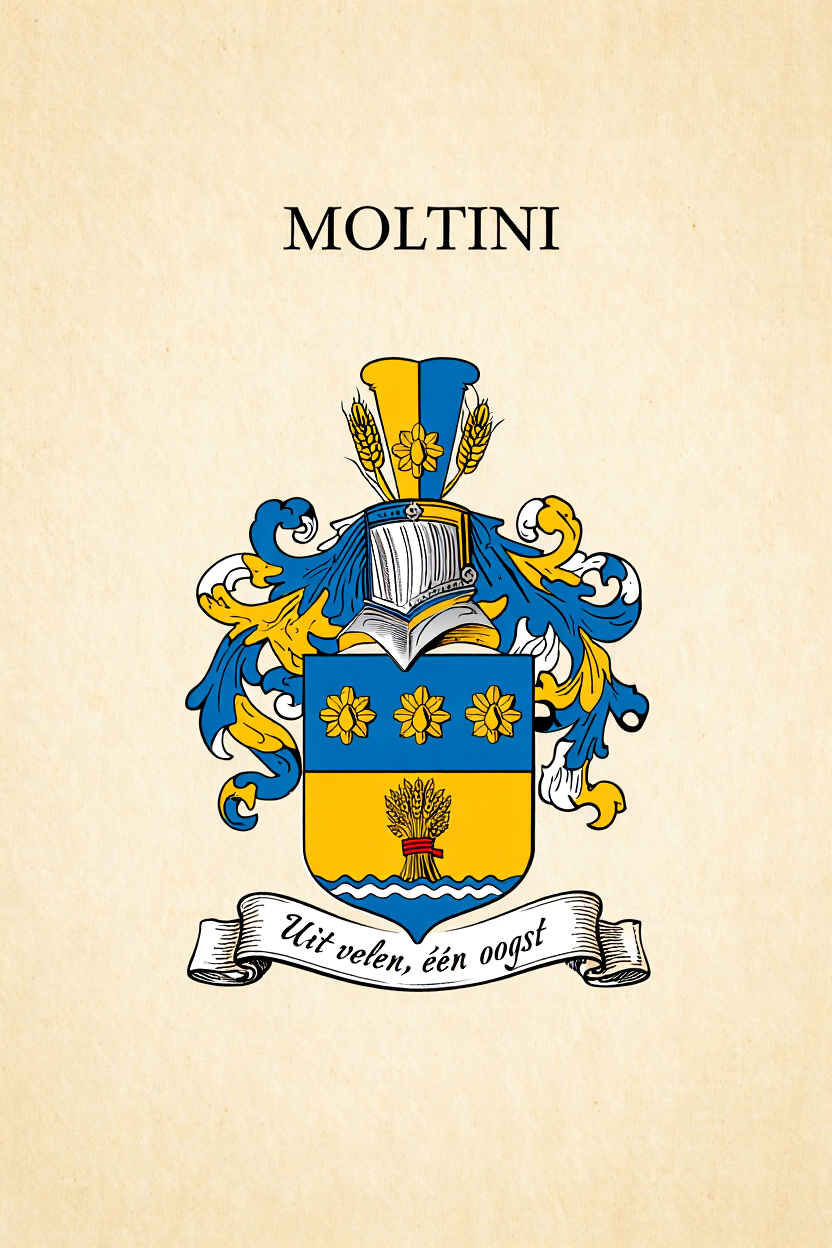 Familiewapen van de achternaam MOLTINI