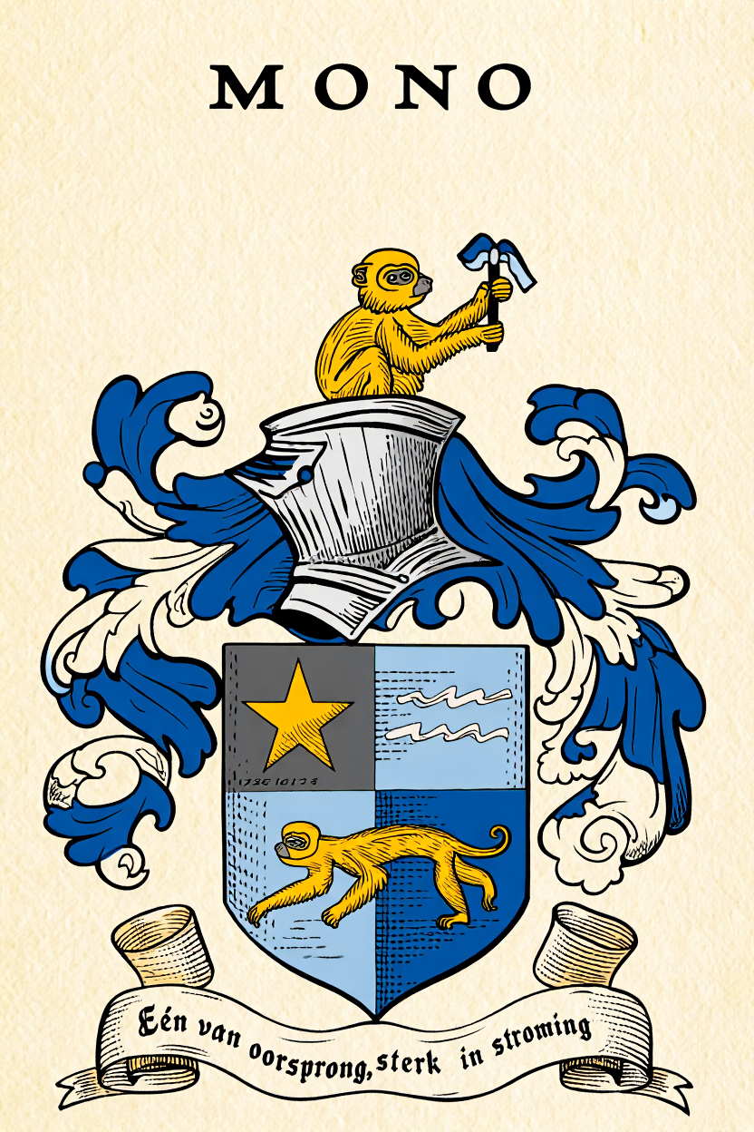 Familiewapen van de achternaam MONO