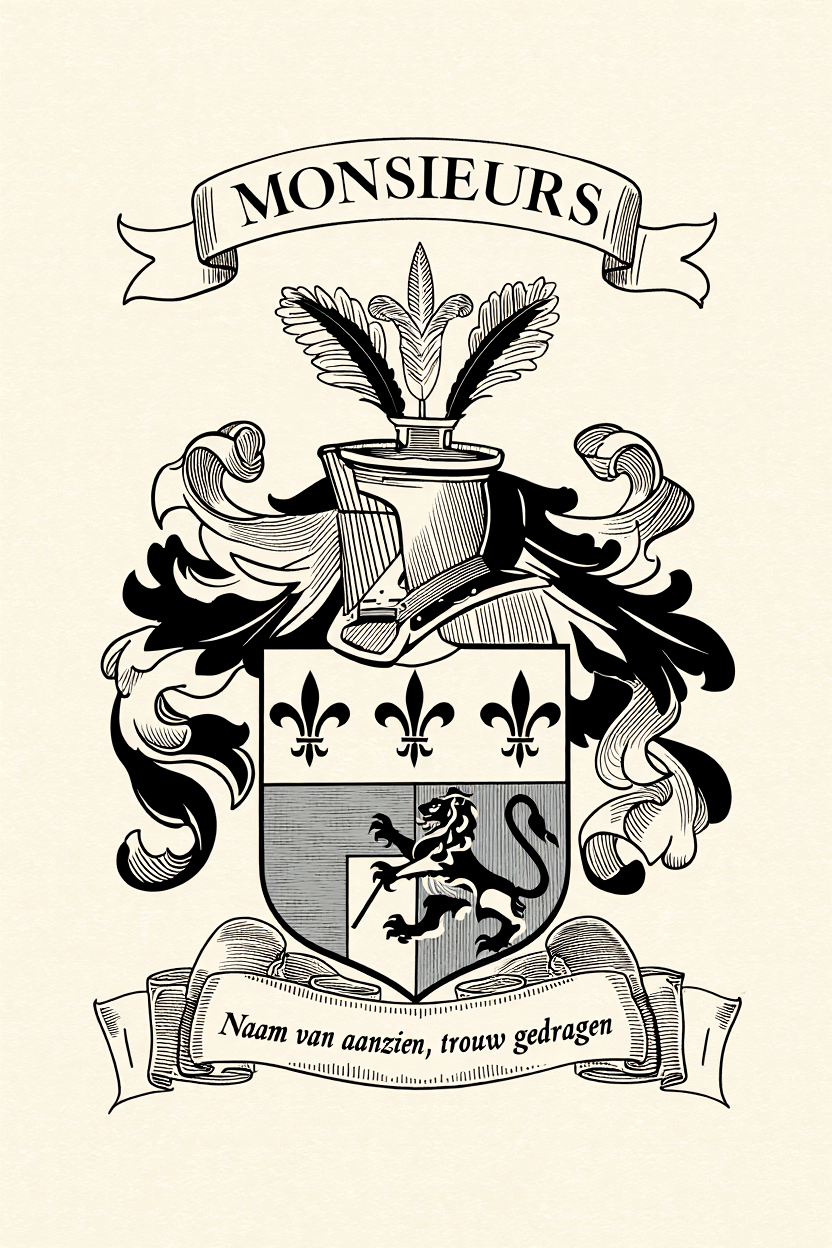 Familiewapen van de achternaam MONSIEURS