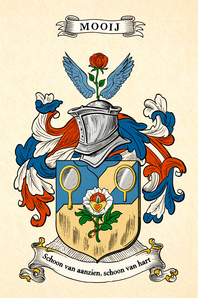 Familiewapen van de achternaam MOOIJ