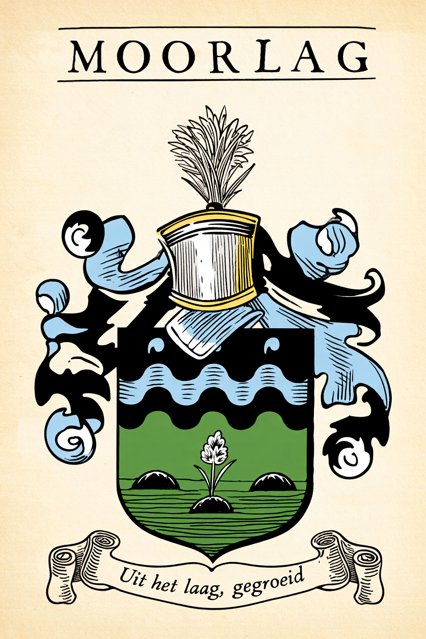 Familiewapen van de achternaam MOORLAG