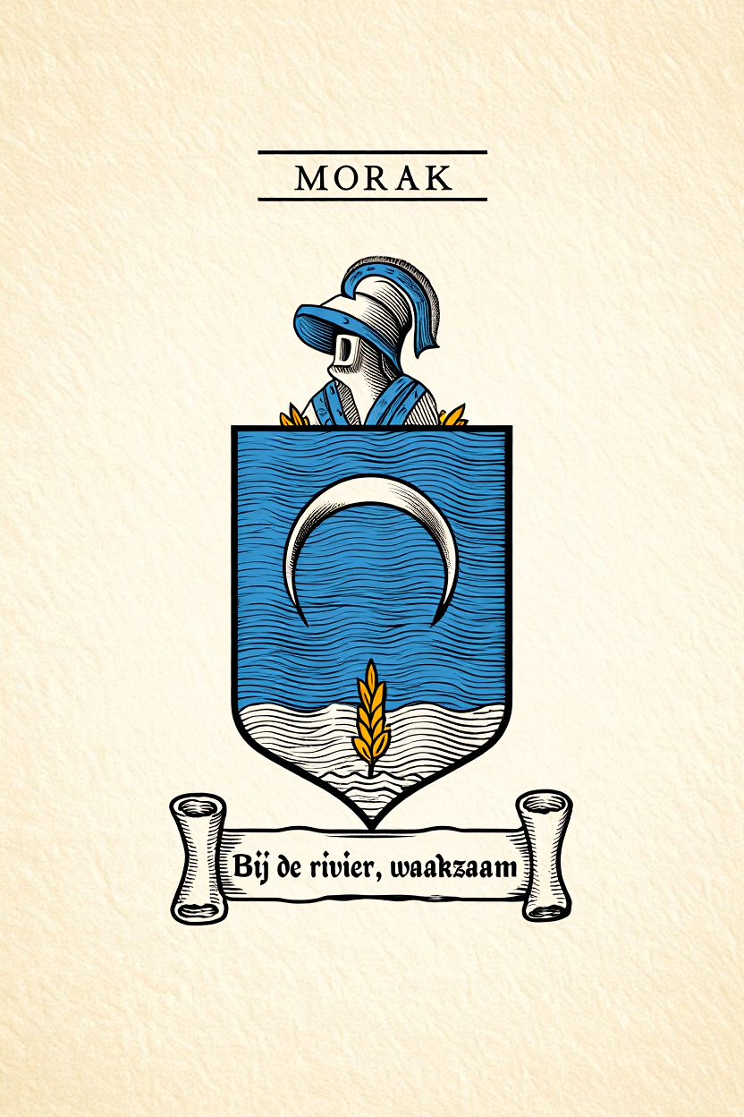 Familiewapen van de achternaam MORAK