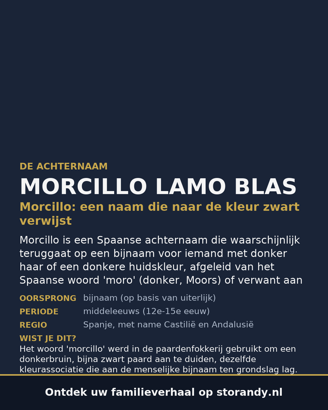 Familiewapen van de achternaam MORCILLO LAMO BLAS