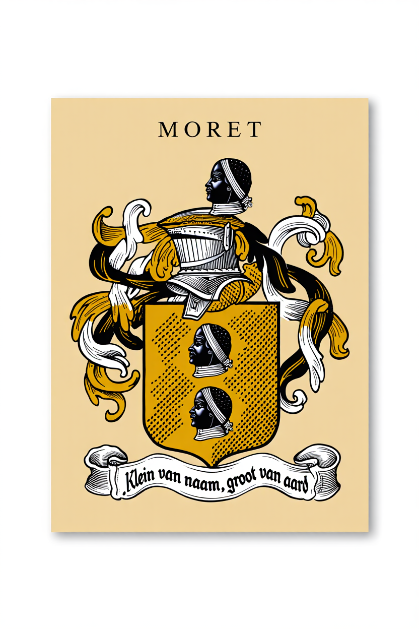 Familiewapen van de achternaam MORET